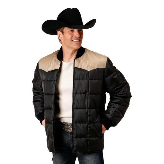 Roper Men's Jacket Quilted Poly-Filled
