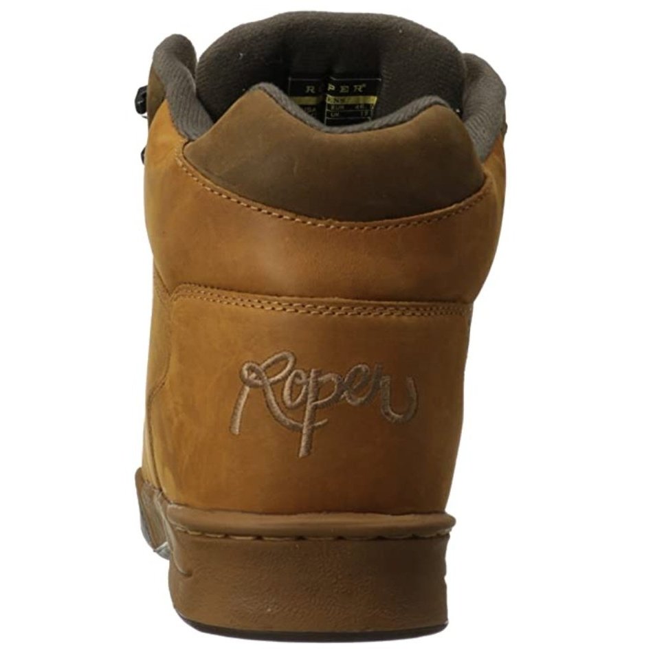 Roper Men’s Shoe Horseshoe Kiltie Honey Bun Brown 09-020-0350-0799 - Roper
