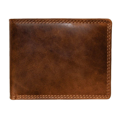 Rugged Earth Men’s Leather Wallet Brown 990008