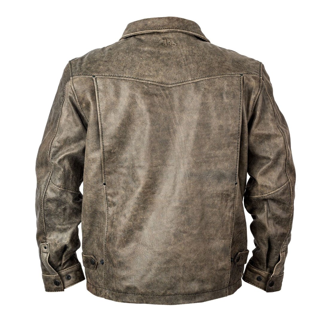 STS Ranchwear Boy's Rifleman Leather Jacket STS5465 - sts Ranch