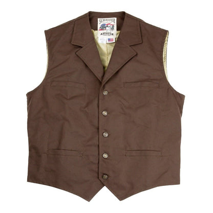 Schaefer Outfitter Men's Vest Canvas Ranger 705