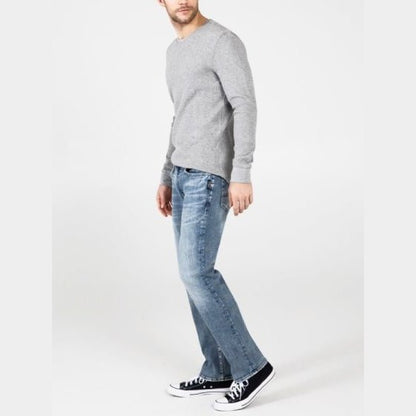 Silver Jeans Men’s Allan Low Waist Straight Leg M22231EPX288 - Silver