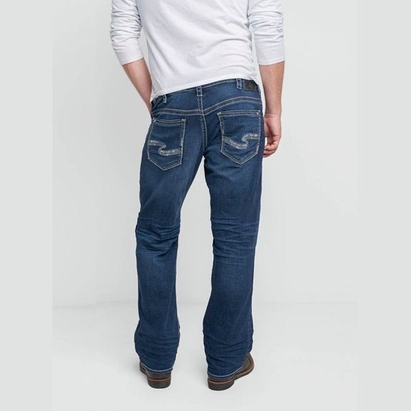 Silver Jeans Men's Gordie Loose Fit Straight Leg M83456SSX390 - Silver Jeans