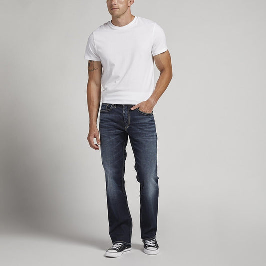 Silver Jeans Men’s Gordie Relaxed Fit Straight Leg M43451SDK465