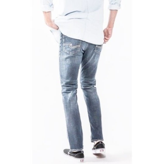 Silver Jeans Men's Konrad Slim Fit, Slim Leg M12270RAS371 - Silver Jeans