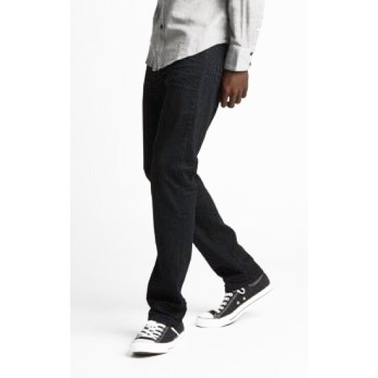 Silver Jeans Men's Machray Classic Fit, Straight Leg M77427FSB519 Black - Silver Jeans