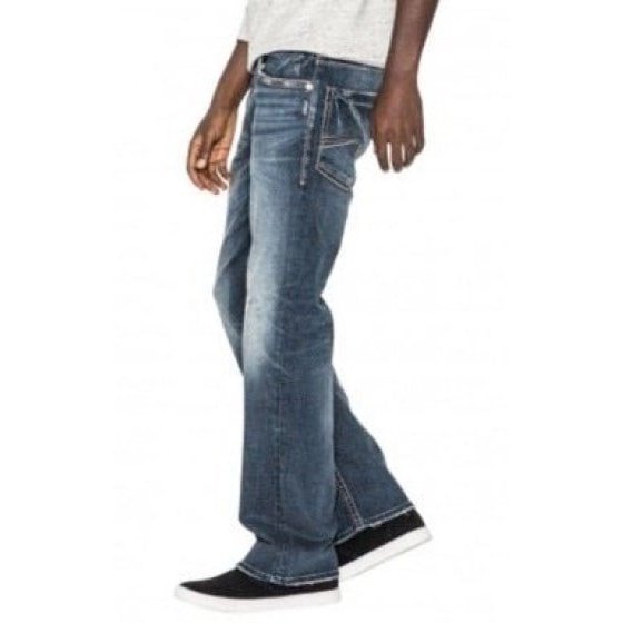 Silver Jeans Men's Zac Relaxed Fit Straight Leg M42408SDK344 Clearance