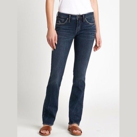 Silver Jeans Women's Avery High Rise Slim Bootcut L94627SDB325