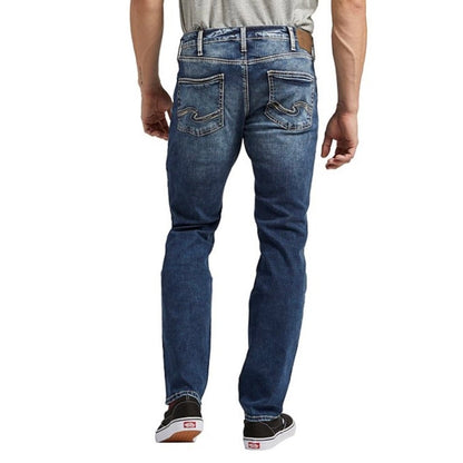Silver Men’s Jeans Konrad Slim Fit, Slim Leg Jeans M12225SDK325 - Silver Jeans