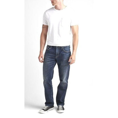 Silver Men’s Jeans Machray Classic Fit Straight Leg M77427EPV430 - Silver Jeans