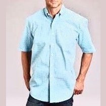 Stetson Men’s Shirt Short Sleeve Button Down 11-002-0526-0239 - Stetson