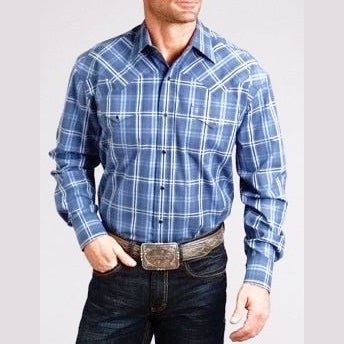 Stetson Men’s Shirt Western Long Sleeve Snaps 11-001-0978-0764 - Stetson