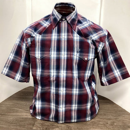 Stetson Men’s Shirt Western Yokes and Snaps Short Sleeve 11-002-0478-3018 - Stetson