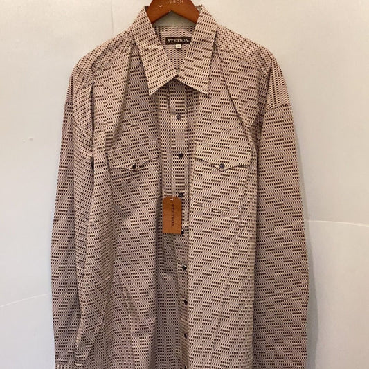 Stetson Men’s Snap Long Sleeve Shirt 11-001-0925-7000 - Stetson