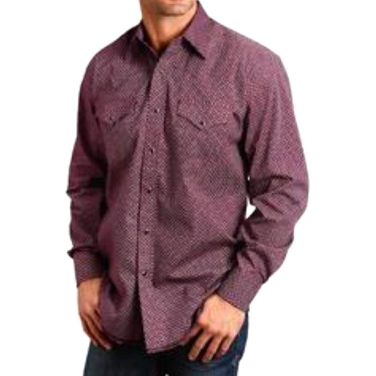 Stetson Men’s Snap Up Long Sleeve Shirt 11-001-0425-0647 NEED PICS