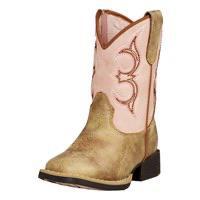 Twister Girl's Posy Light Pink Western Cowboy Boot 443003624, 446003624 - Twister
