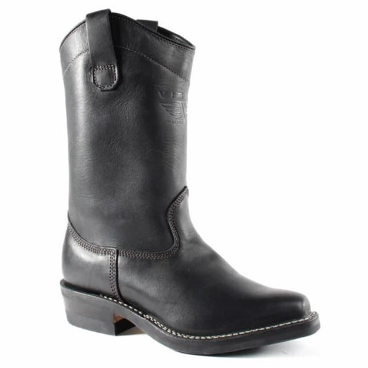 Viberg Men's Cowboy Boots 11" Pull-On Stallion Chop Toe