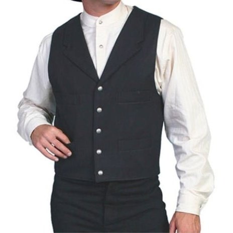 Wahmaker Frontier Clothing Men's Vest Wool 4 Pocket 511064 - Wahmaker Frontier Clothing