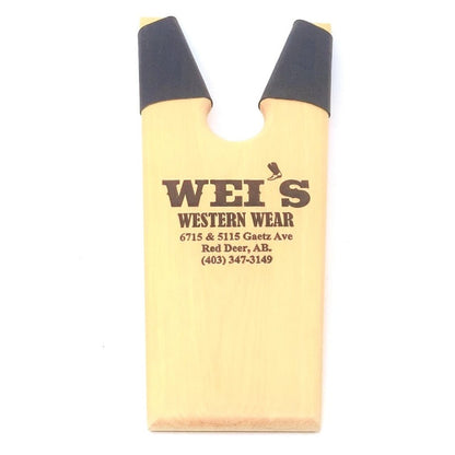 Wei's Boot Jack Custom Made Wood
