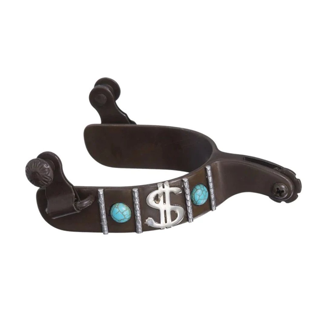 Western Spurs Tough 1 Spur ABR $ with Turquoise 78-9963-0-0