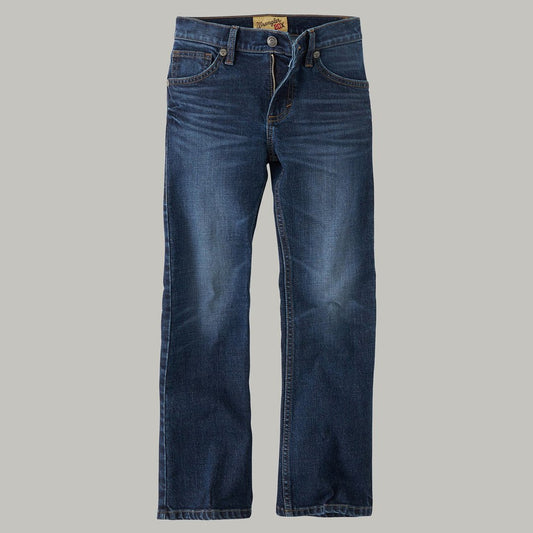 Wrangler 20X® Boy's 42 Vintage Dark Boot Cut Jeans 112346938 - Wrangler