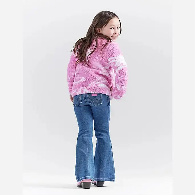 Wrangler Barbie Kid's Western Sherpa Jacket 112344862 - Wrangler