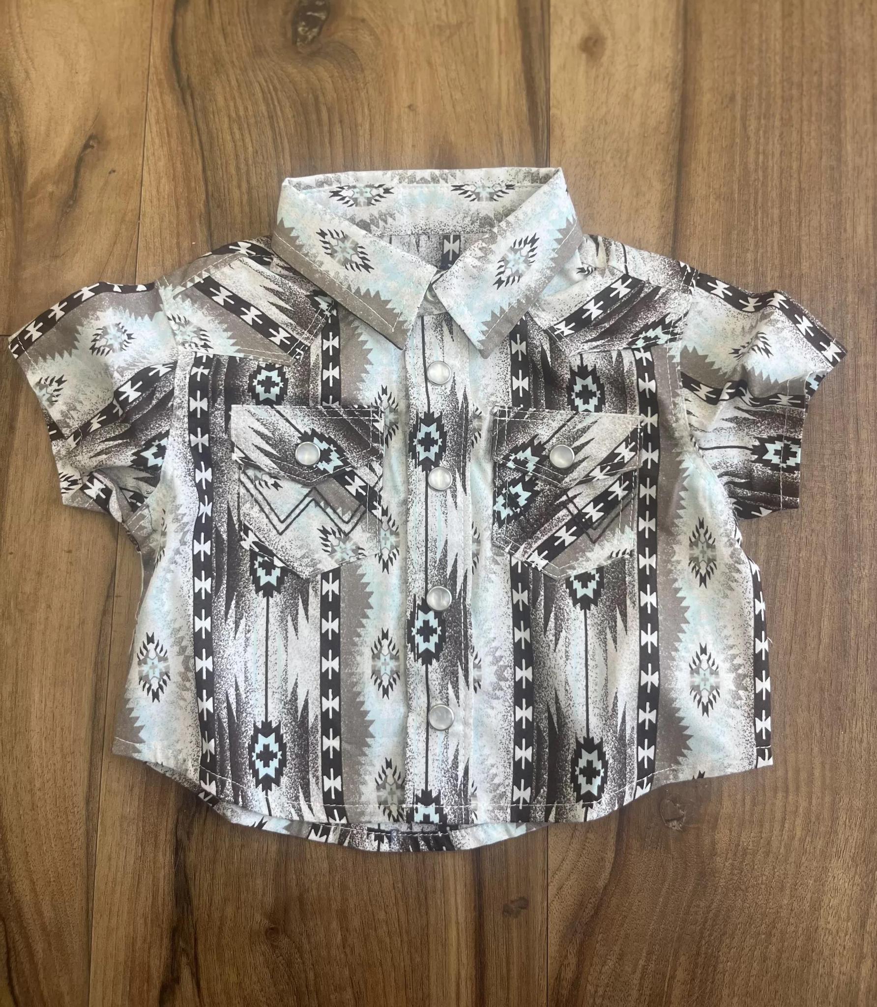 Wrangler Boy's Checotah Short Sleeve