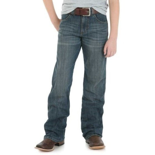 Wrangler Boy's Jeans Retro Boot Cut Stretch Size 8-18 BRT20FL