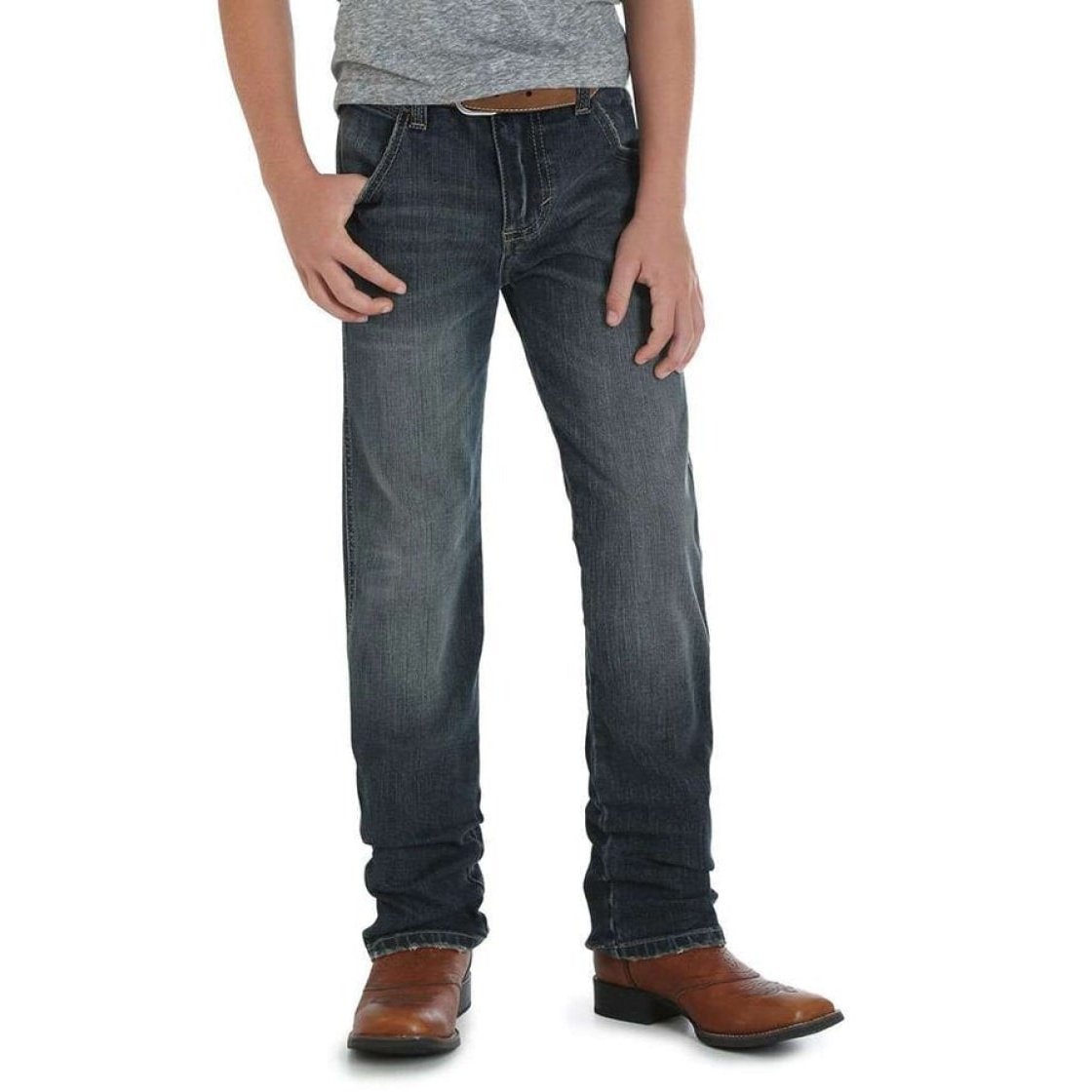 Wrangler Boy’s Jeans Retro® Slim Straight Sizes 1-7, 88JWZJM - Wrangler