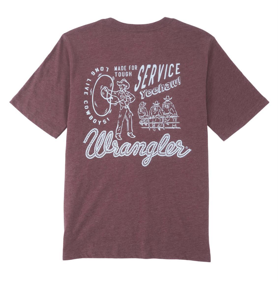 Wrangler Boy's T-Shirt- Sable 112347223 - wrangler