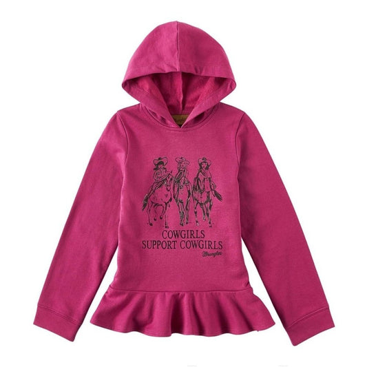 Wrangler Girl’s Hoodie with Peplum Waist Baton Rouge