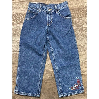 Wrangler Girl's Jeans 20X Relaxed Fit Capri WG89XFE - Wrangler