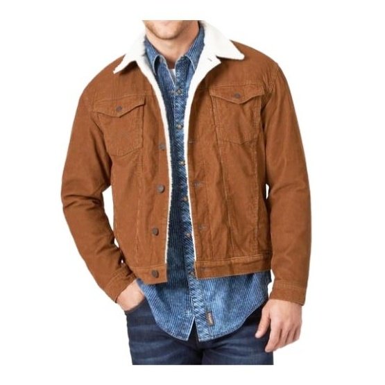 Wrangler Men's Jacket Corduroy Sherpa Lined Tan – Wei's Western Wear
