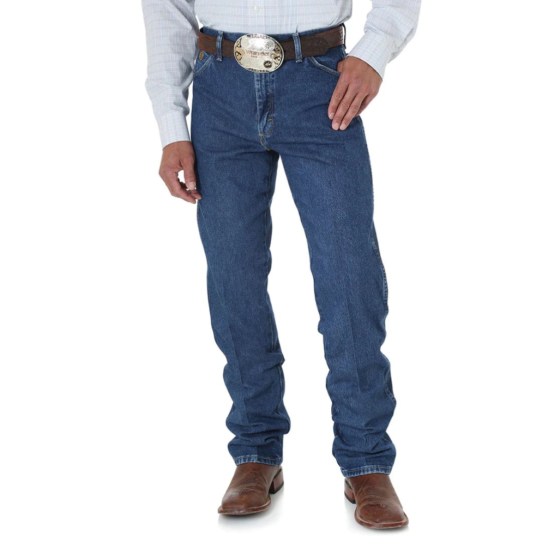 Wrangler Men's Jeans George Strait 13MGSHD Original Fit Stone Wash - Wrangler
