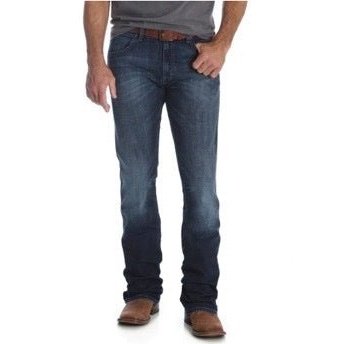 Wrangler Men's Jeans Retro Slim Boot Park City 77MWZPR