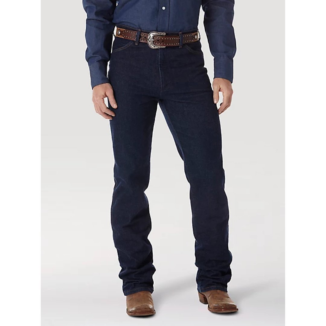 Wrangler Men's Jeans Stretch Slim Fit Navy 937STR - Wrangler