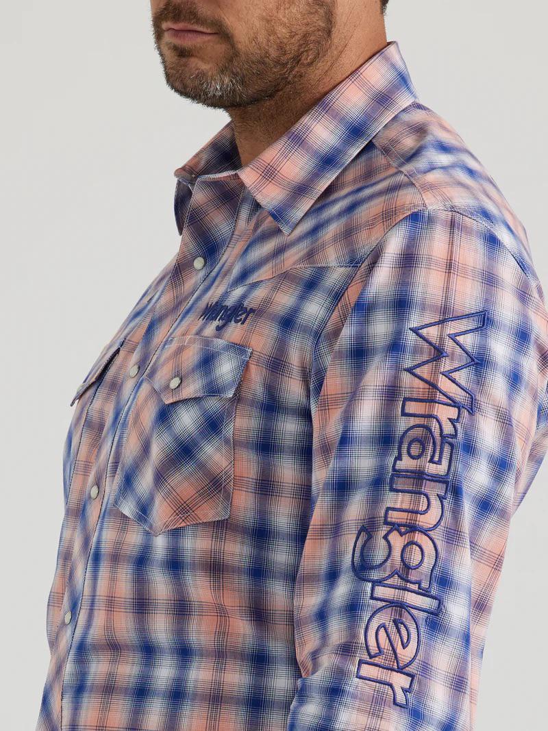 Wrangler Men's Long Sleeve Logo Shirt 112346223