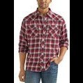 Wrangler Men's Plaid Long Sleeve Shirt