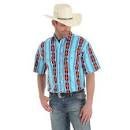 Wrangler Checotah Men’s Snap Short Sleeve Shirt MC1234M - Wrangler