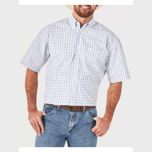 Wrangler Men's Shirt George Strait Short Sleeve