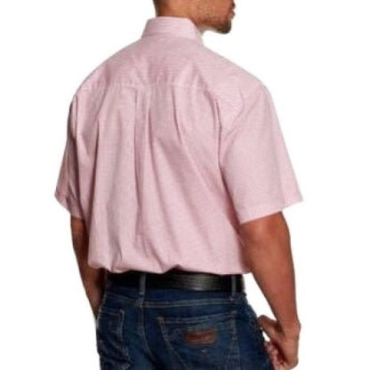 Wrangler Men’s Shirt George Strait Short Sleeve Button Down MGSP857 - Wrangler