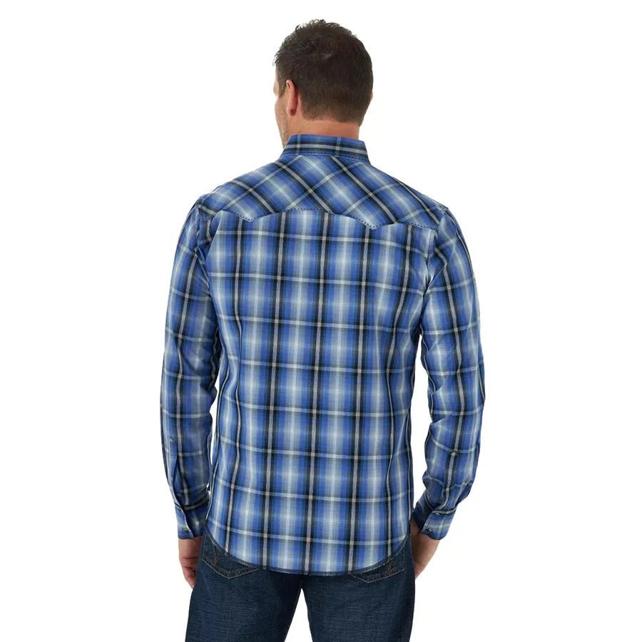 Wrangler Men’s Shirt Long Sleeve Snap MVG139M - Clearance