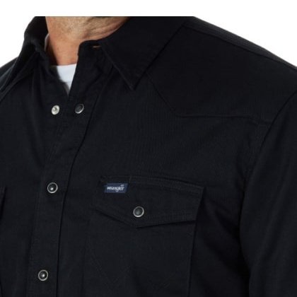 Wrangler Men's Work Jac-Shirt Flannel Snaps MS7209X - Wrangler