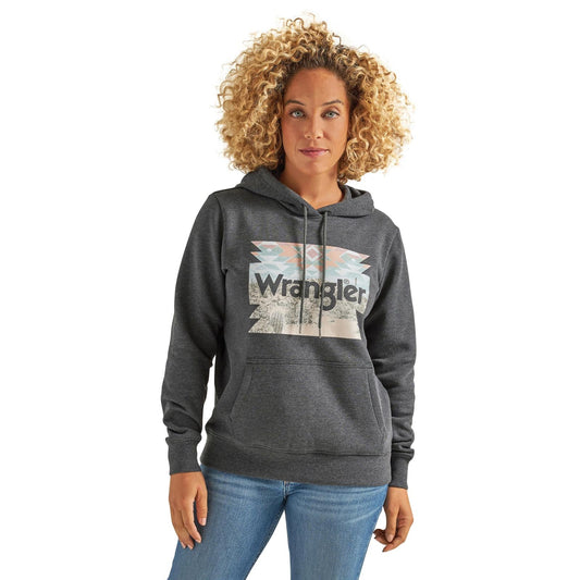 Wrangler Retro Women’s Black/Grey hoodie 2339536 - Wrangler