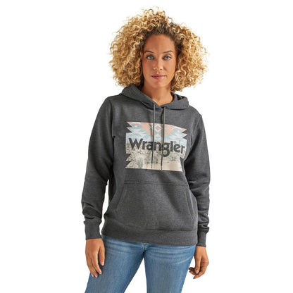 Wrangler Retro Women’s Black/Grey hoodie 2339536