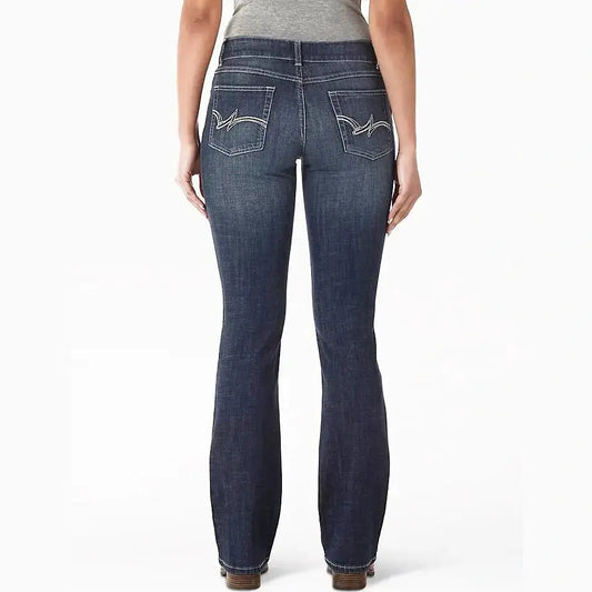 Wrangler Women’s Jeans Essential Mid-Rise Bootcut Jean 09MWZDO - Wrangler