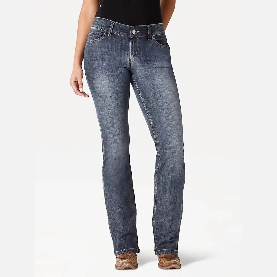 Wrangler Women’s Jeans Essential Mid Rise Bootcut Jean 09MWZAH - Wrangler