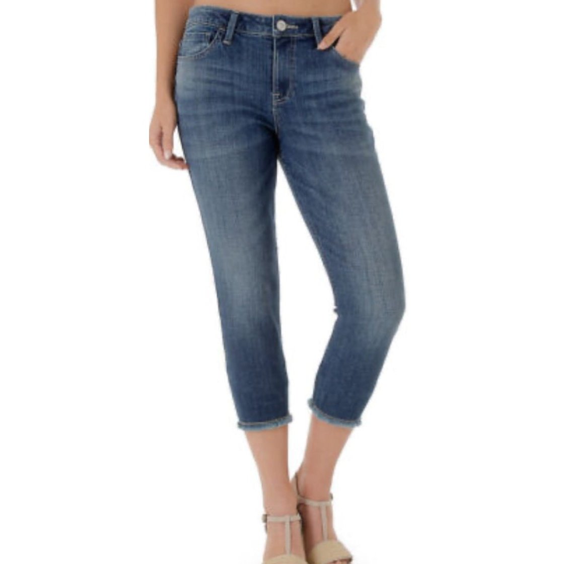 Wrangler Women’s Jeans Mae Mid-Rise Crop 09MWCDD - Wrangler