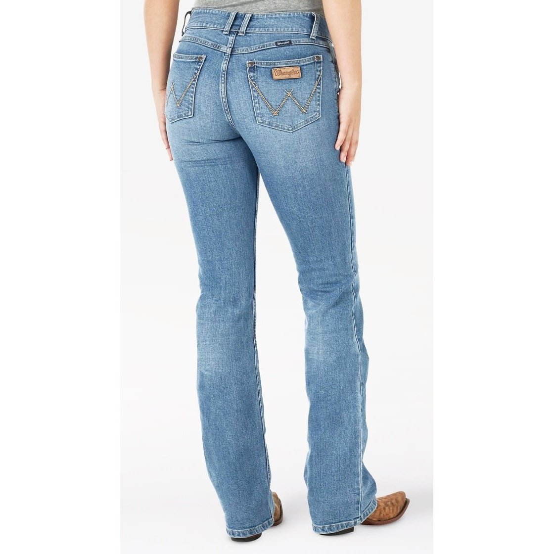 Wrangler Women’s Jeans Mae Retro Stretch Bootcut CLEARANCE