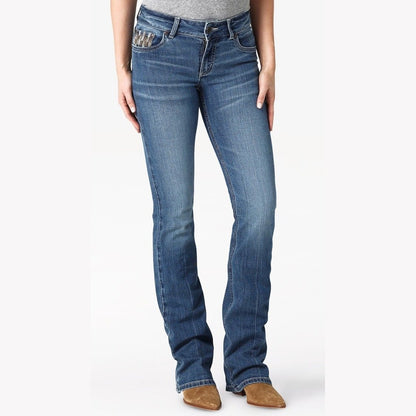 Wrangler Women’s Jeans Retro Mae Bootcut 112328736 - Wrangler